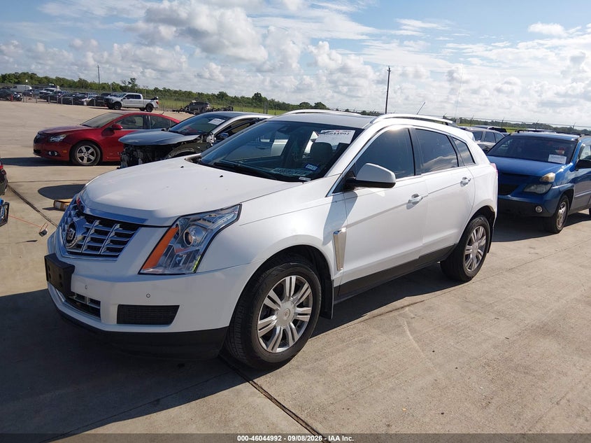 Vin: 3gyfnbe37gs501443, lot: 46544447, cadillac srx luxury collection 20162