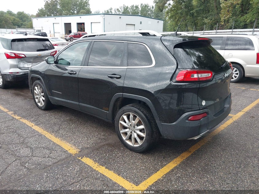 Vin: 1c4pjlds8fw656557, lot: 46544454, jeep cherokee limited 20153