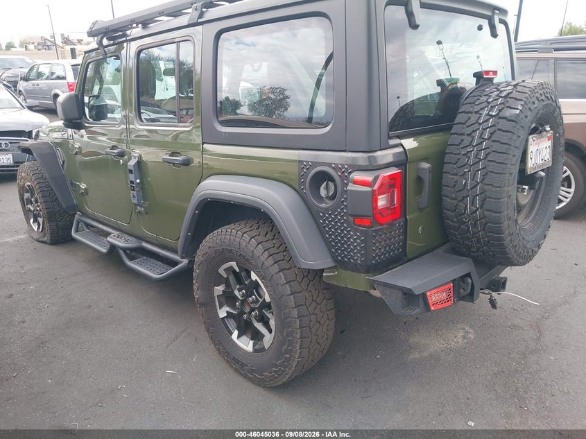 Vin: 1c4hjxdn3pw503558, lot: 46544491, jeep wrangler 4-door sport 4x4 20233