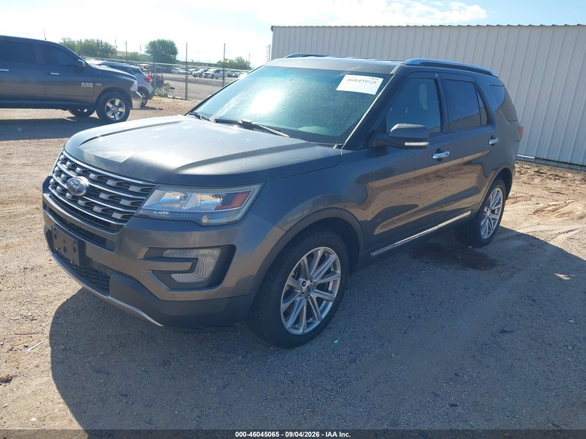 2017 Ford Explorer, Обычный износ, IAAI, VIN 1FM5K8FH3HGA95180 — фото 2