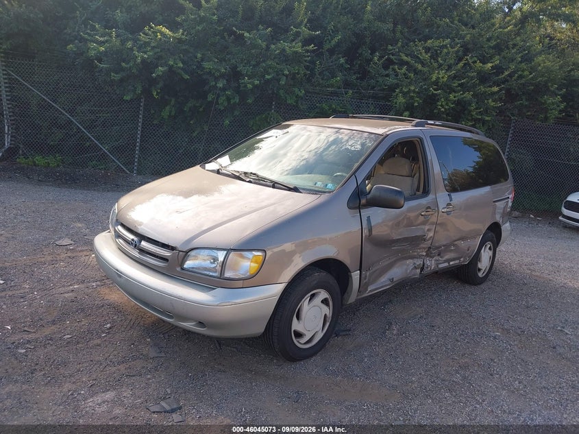 TOYOTA SIENNA 1998 VIN 4T3ZF13CXWU051088