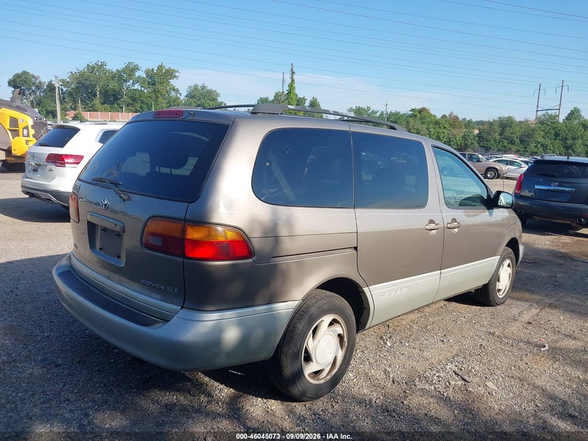 TOYOTA SIENNA 1998 VIN 4T3ZF13CXWU051088