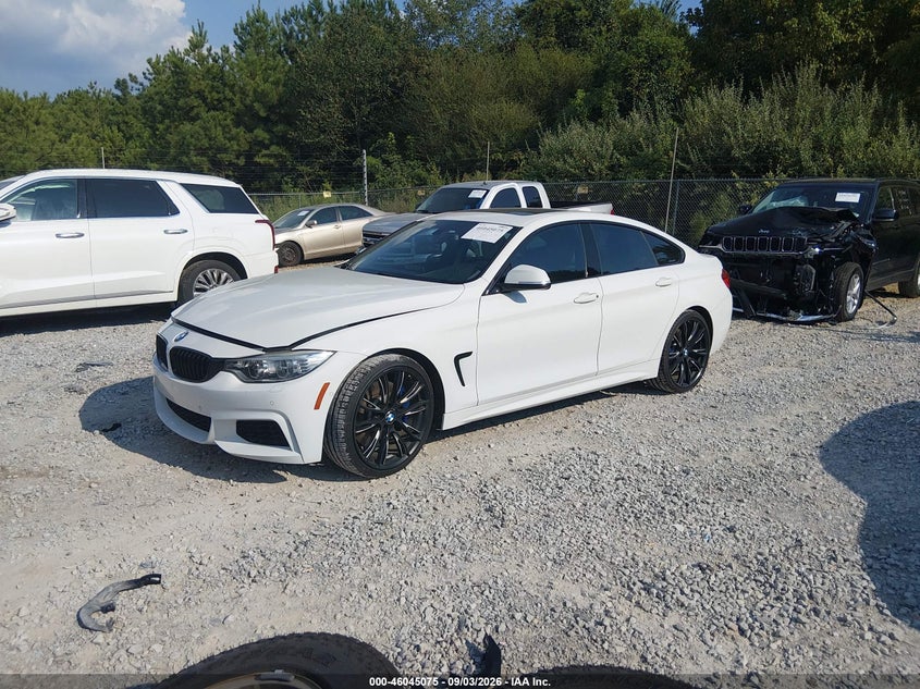BMW 435I GRAN COUPE 2015 VIN WBA4B1C51FD955168