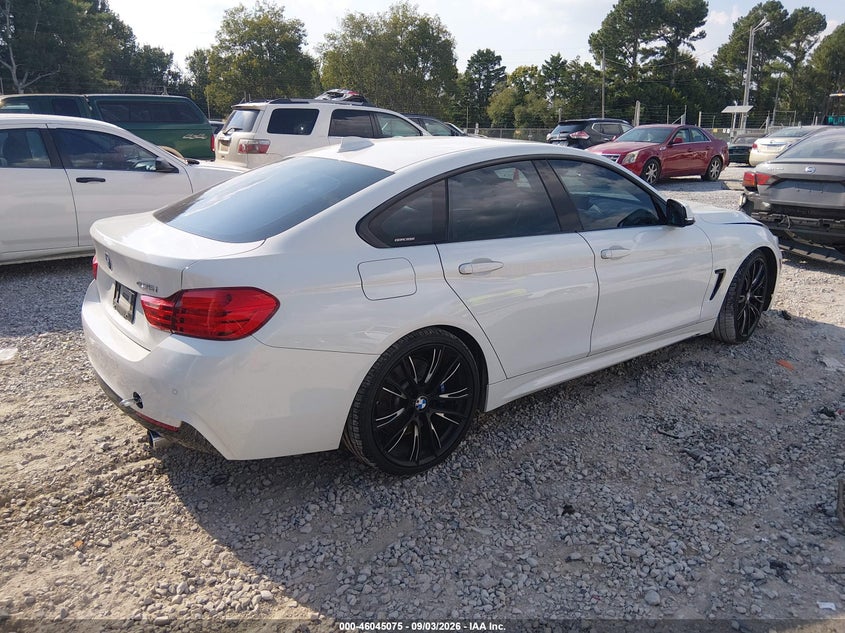 BMW 435I GRAN COUPE 2015 VIN WBA4B1C51FD955168