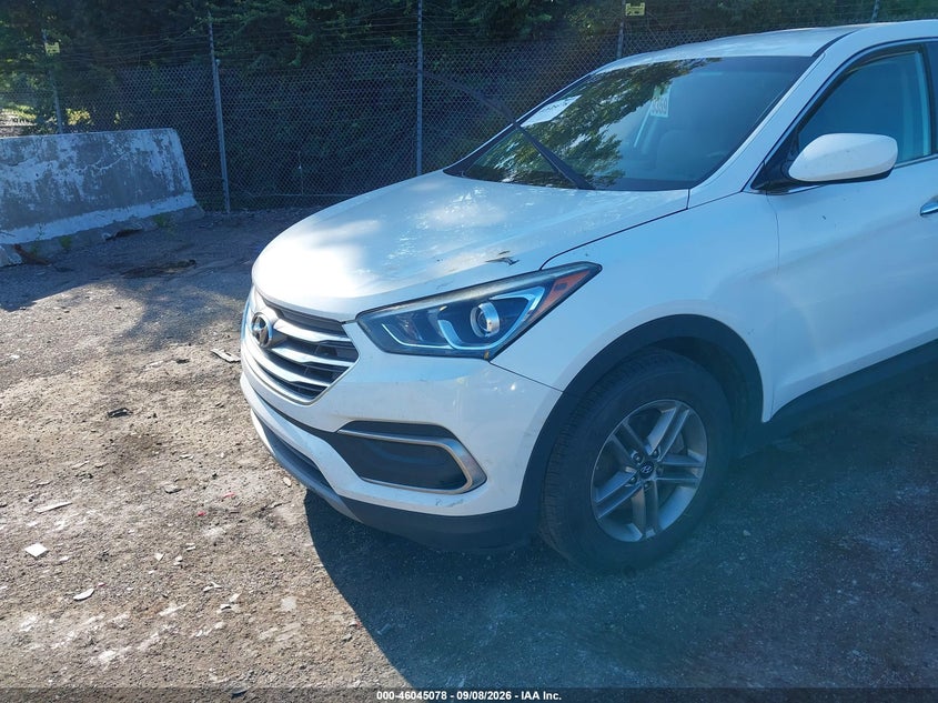 Vin: 5nmztdlb5jh083784, lot: 46544533, hyundai santa fe sport 2.4l 20182