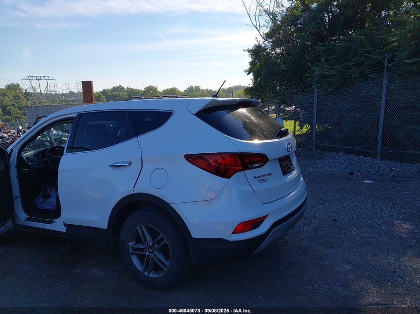 Vin: 5nmztdlb5jh083784, lot: 46544533, hyundai santa fe sport 2.4l 20183