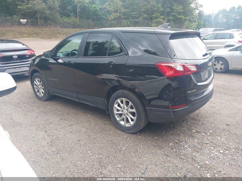 Vin: 2gnaxsev8m6161247, lot: 46544555, chevrolet equinox awd ls 20213