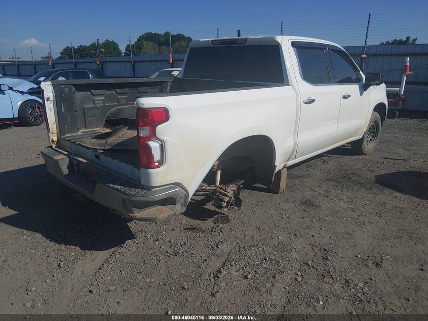 Vin: 1gcudged6nz617786, lot: 46544571, chevrolet silverado 1500 4wd  short bed ltz 20224