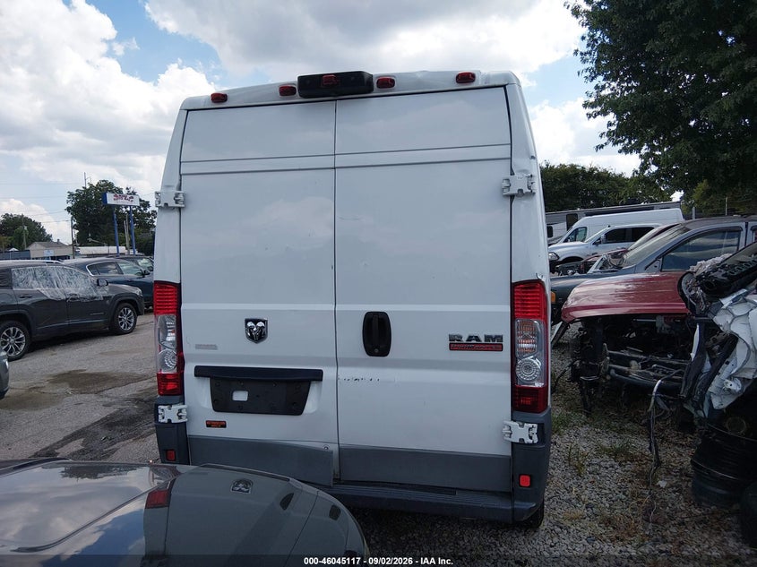 RAM PROMASTER 2500 2016 VIN 3C6TRVDG0GE110756