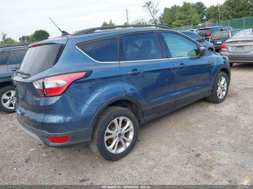 Vin: 1fmcu0hd2jub81259, lot: 46544580, ford escape sel 20184
