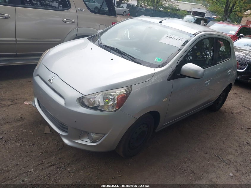 2014 MITSUBISHI MIRAGE auction photo 2