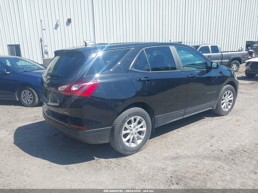 Vin: 2gnaxsev4m6161360, lot: 46544647, chevrolet equinox awd ls 20214