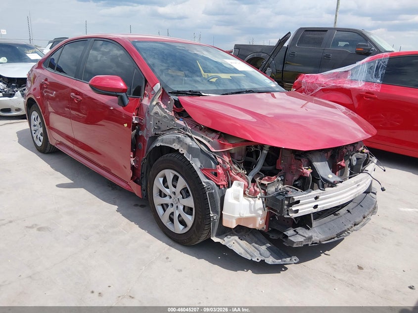 Vin: jtdepmaexmj163628, lot: 46544662, toyota corolla le 20211