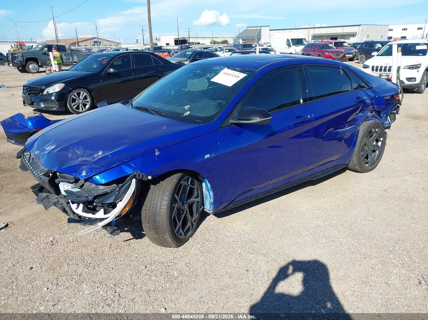 Vin: kmhlr4df0su044046, lot: 46544663, hyundai elantra n line 20252