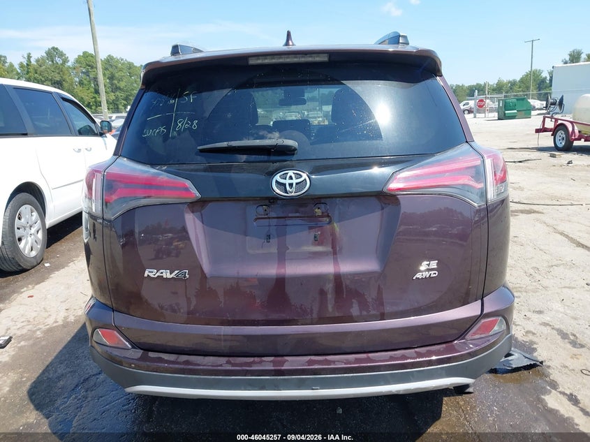 TOYOTA RAV4 2016 VIN 2T3JFREV9GW529870