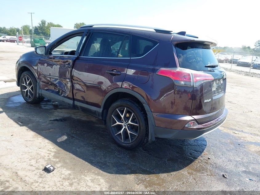 TOYOTA RAV4 2016 VIN 2T3JFREV9GW529870