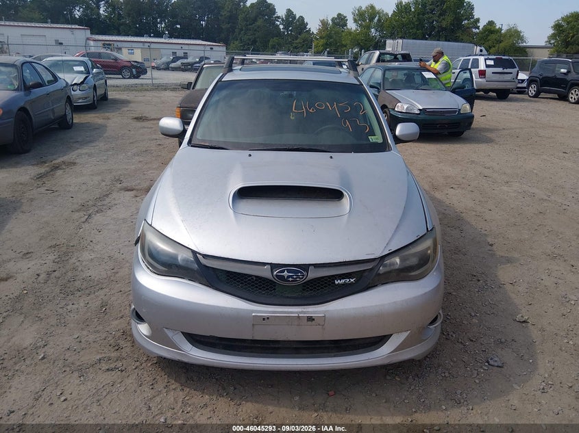 2009 SUBARU IMPREZA HATCHBACK 2.5L H-4 DOHC, VVT, TURBO, PREMIUM , 265HP