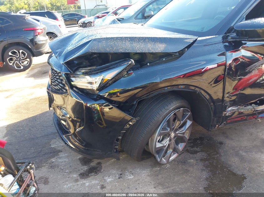 ACURA MDX 2023 VIN 5J8YE1H07PL017855
