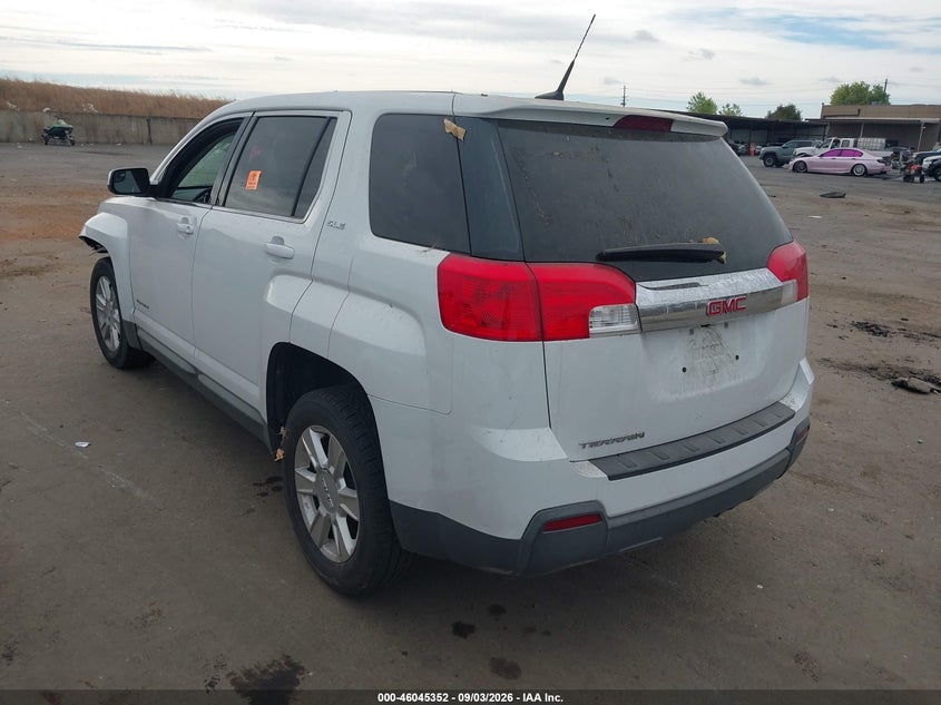 Vin: 2gkalmek6c6172207, lot: 46544807, gmc terrain sle-1 20123