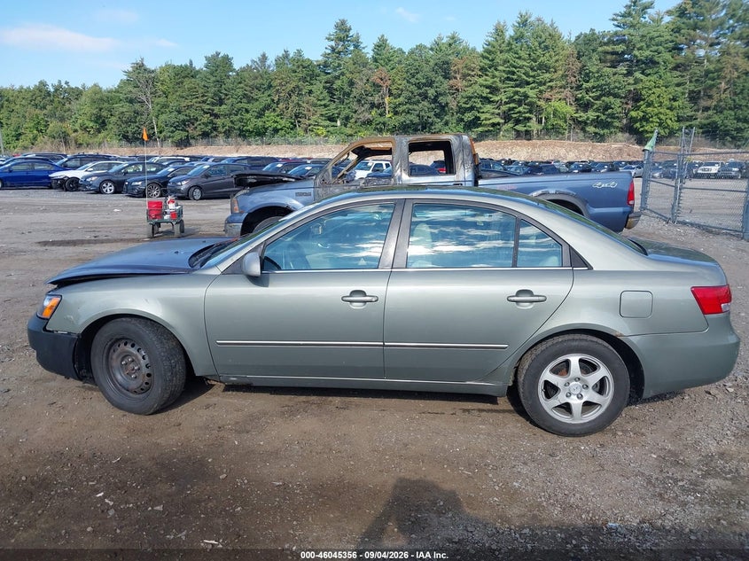 HYUNDAI SONATA 2007 VIN 5NPEU46FX7H190187