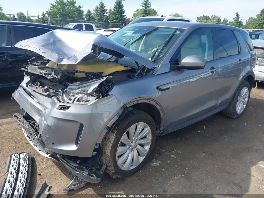 Vin: salcj2fx6nh908979, lot: 46544820, land rover discovery sport s 20222