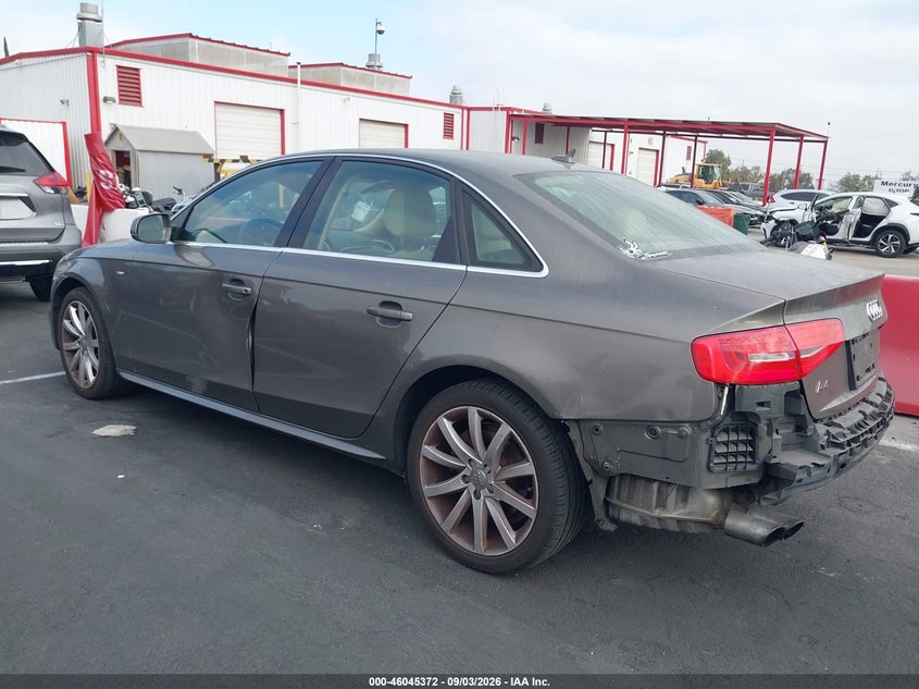2014 AUDI A4 auction photo 3