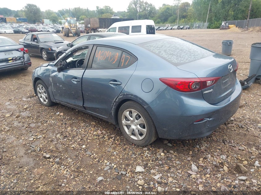Vin: 3mzbm1u70fm179041, lot: 46544852, mazda mazda3 i sport 20153