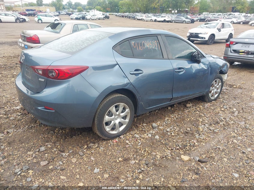 Vin: 3mzbm1u70fm179041, lot: 46544852, mazda mazda3 i sport 20154