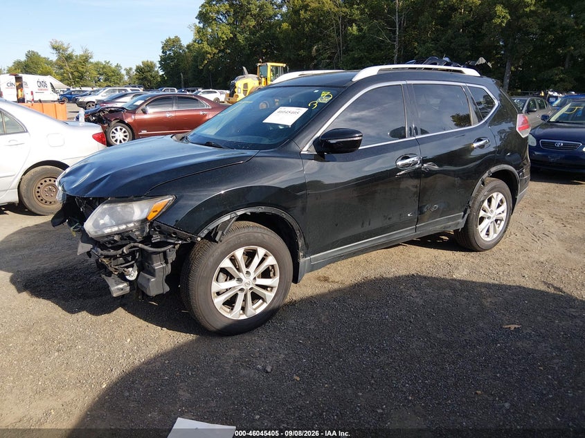 Vin: knmat2mv4fp586568, lot: 46544860, nissan rogue sv 20152