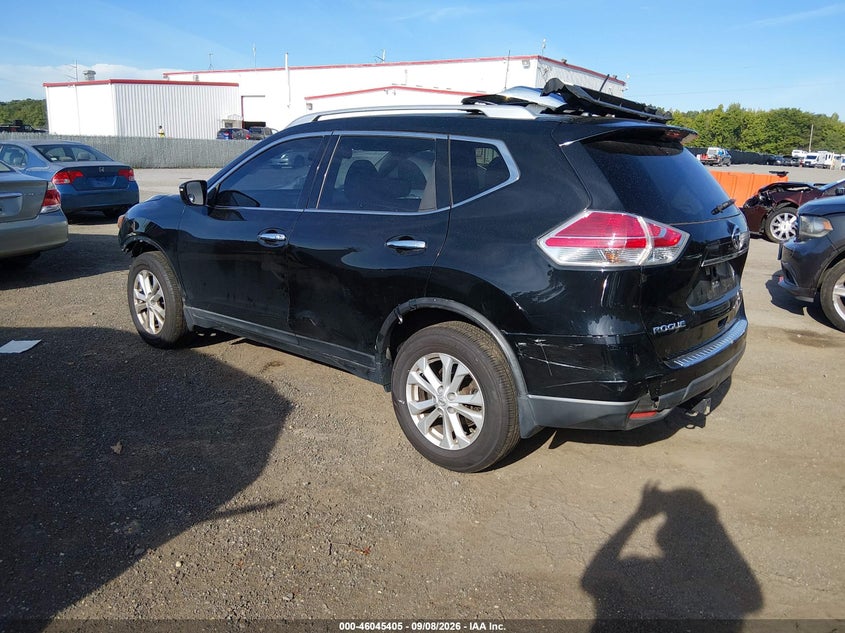 Vin: knmat2mv4fp586568, lot: 46544860, nissan rogue sv 20153