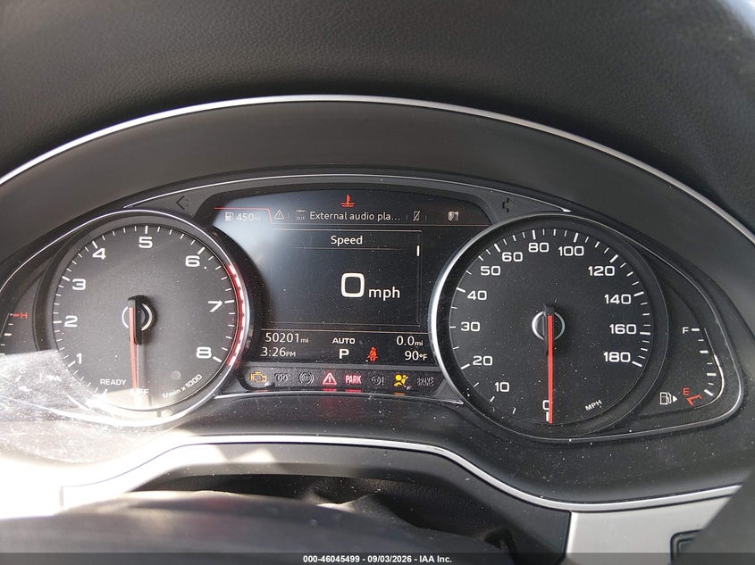 AUDI Q7 2019 VIN WA1AAAF71KD003569
