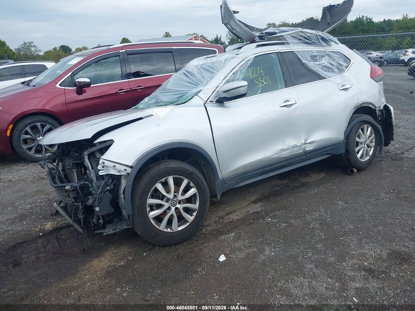 Vin: 5n1at2mt6kc743271, lot: 46544956, nissan rogue s 20192