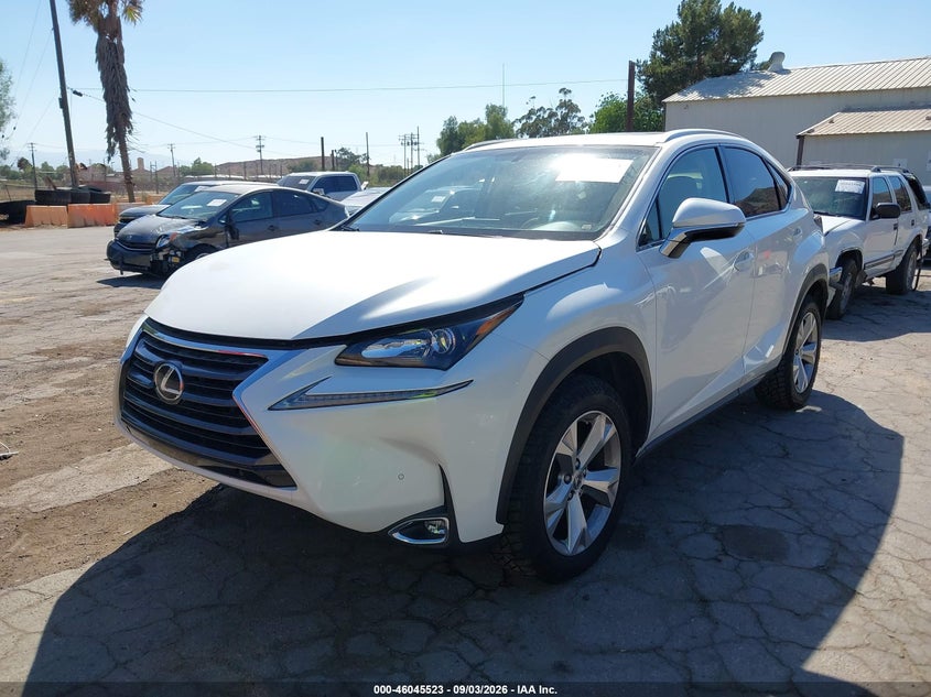 LEXUS NX 200T 2017 VIN JTJYARBZ3H2084215