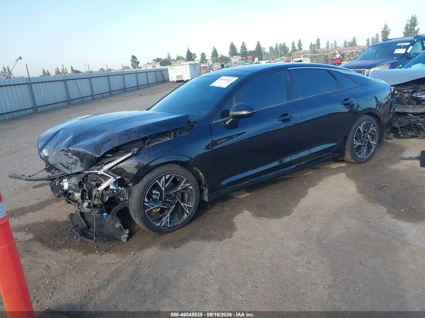 Vin: knag64j76s5321401, lot: 46544980, kia k5 gt-line 20252