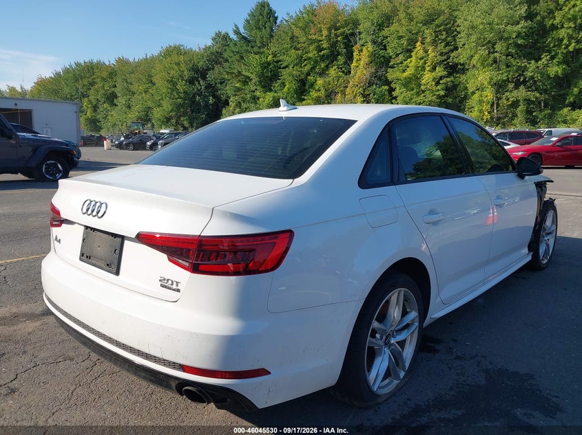 Vin: waudnaf43hn054892, lot: 46544985, audi a4 season of audi premium 20174