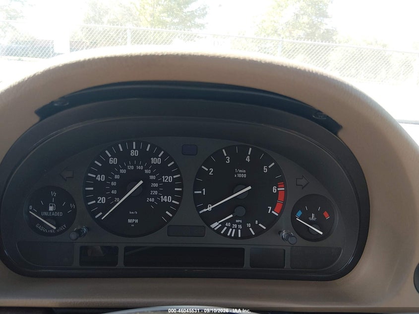 BMW 740IL 1998 VIN WBAGJ8324WDM23038