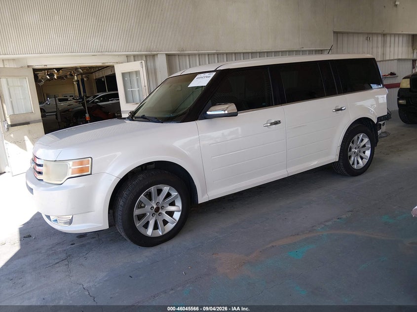 2011 Ford Flex, Rear, IAAI, VIN 2FMGK5CC1BBD19142 — photo 2