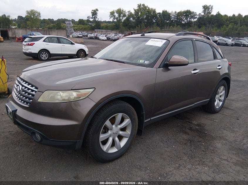 2005 INFINITI FX35 auction photo 2