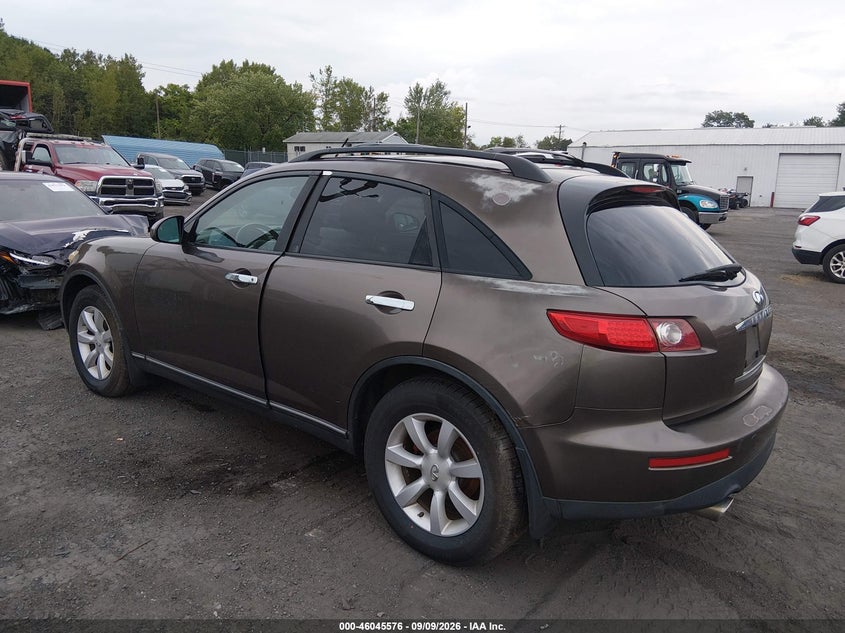 2005 INFINITI FX35 auction photo 3