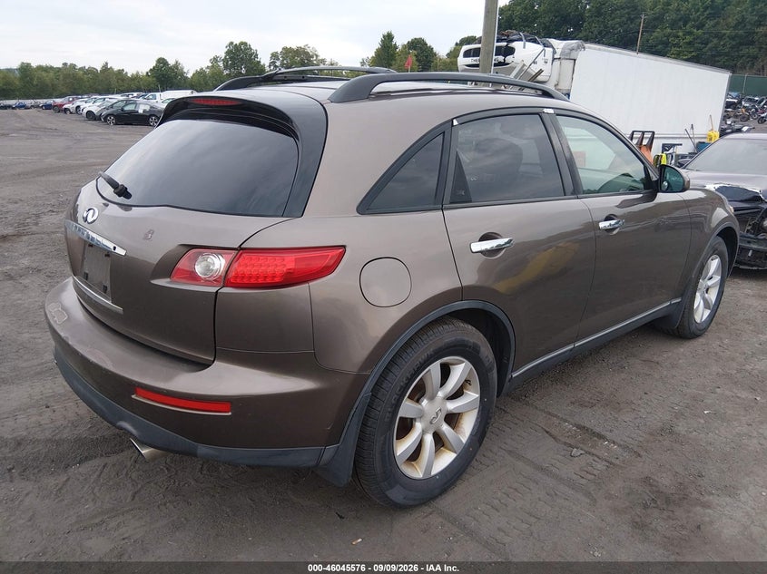 2005 INFINITI FX35 auction photo 4