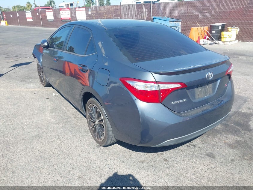 Vin: 5yfburhexfp321138, lot: 46545081, toyota corolla s plus 20153