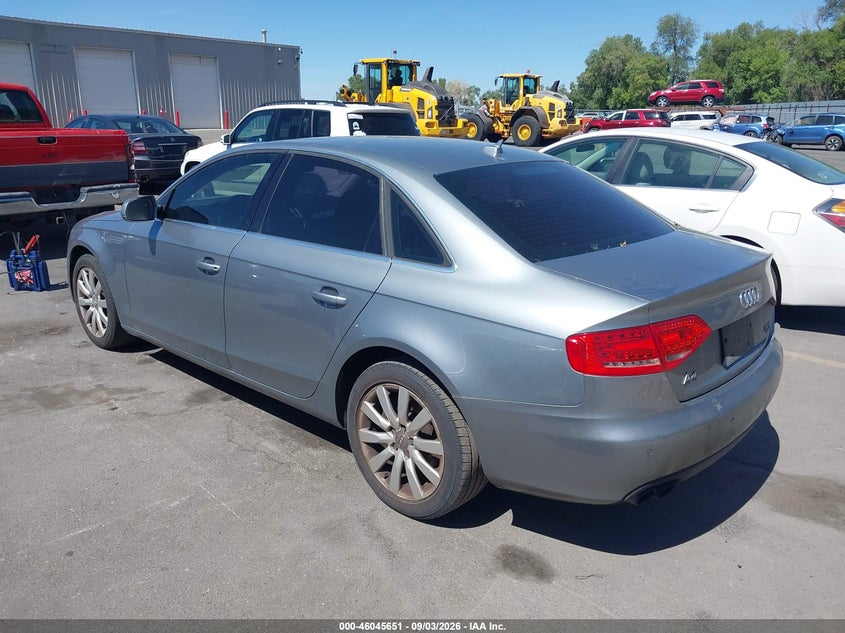 2010 AUDI A4 auction photo 3