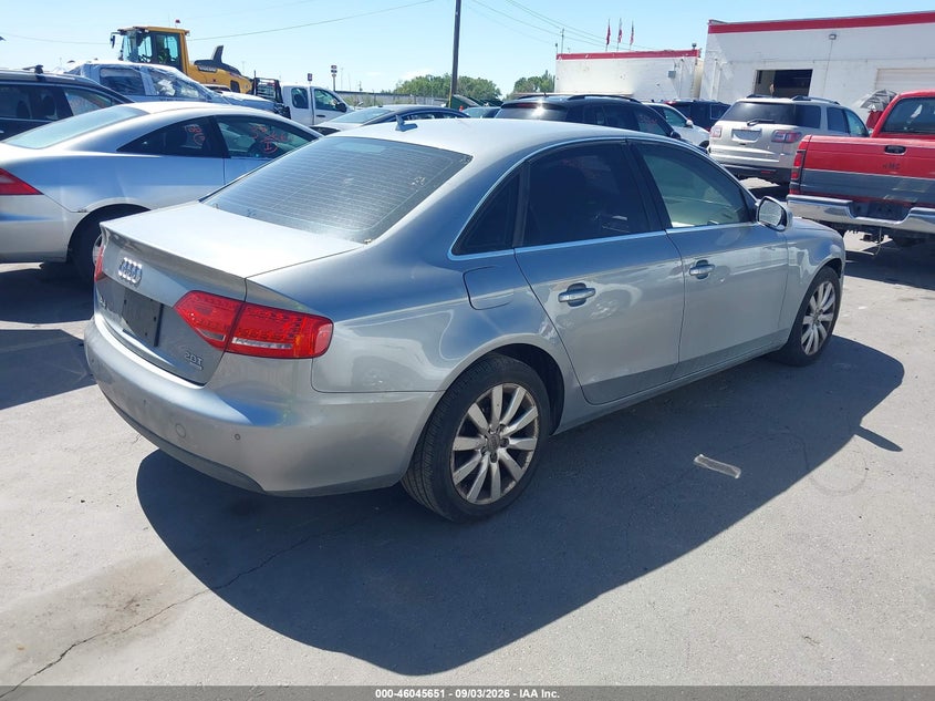 2010 AUDI A4 auction photo 4