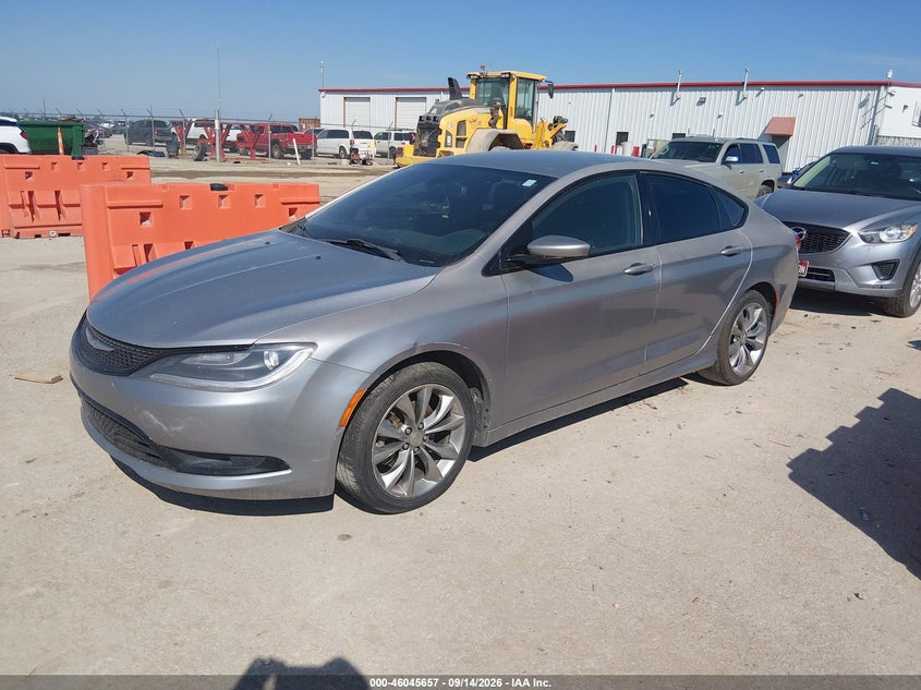 Vin: 1c3cccbb8fn712048, lot: 46545112, chrysler 200 s 20152