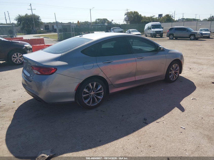 Vin: 1c3cccbb8fn712048, lot: 46545112, chrysler 200 s 20154
