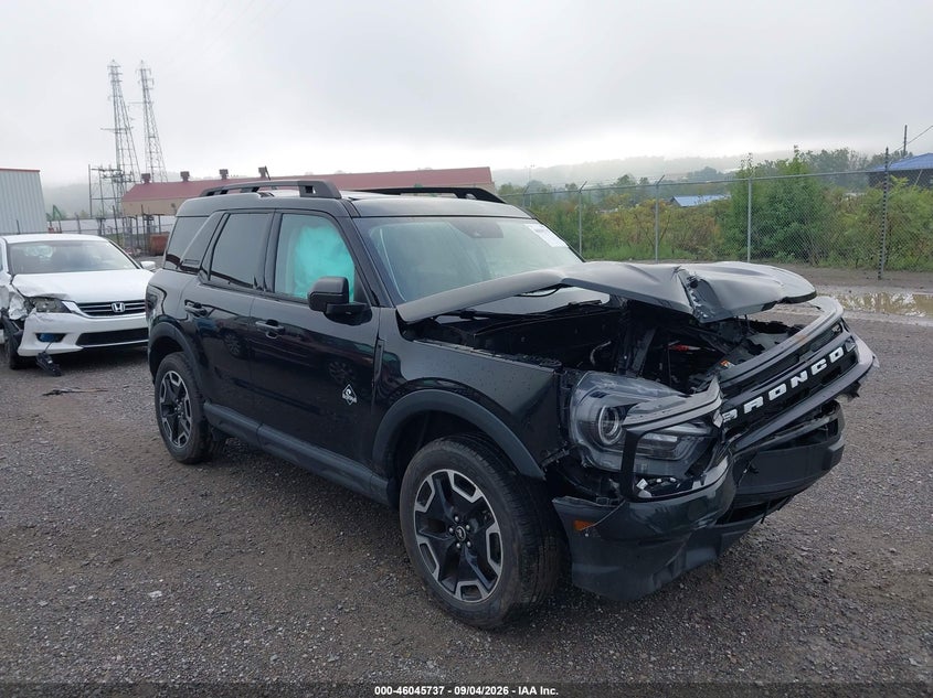 Vin: 3fmcr9c62prd48251, lot: 46545192, ford bronco sport outer banks 2023 img_1
