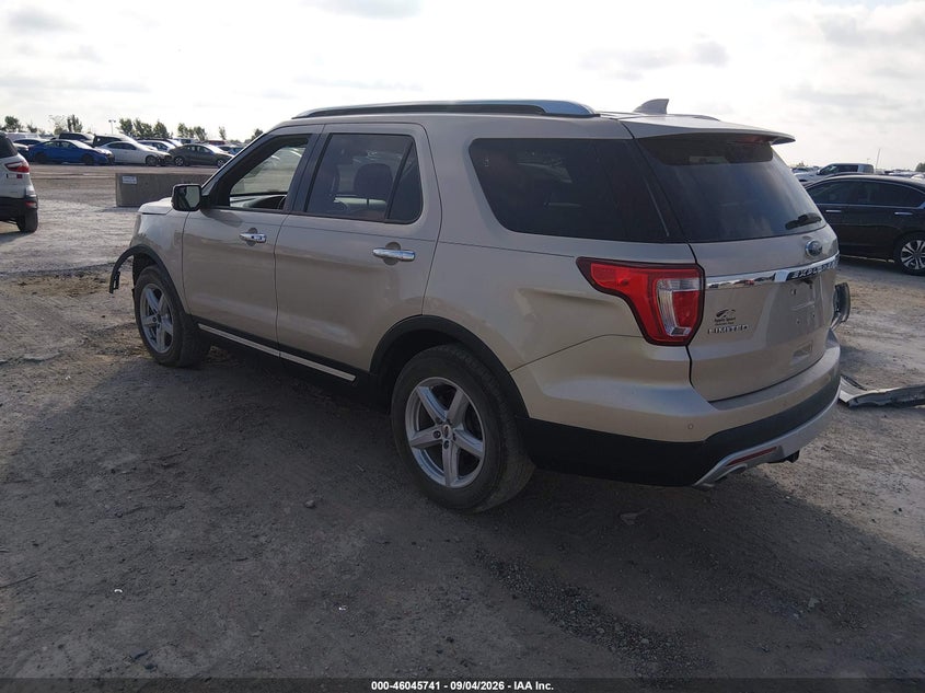 Vin: 1fm5k7fh7hgb05994, lot: 46545196, ford explorer limited 20173