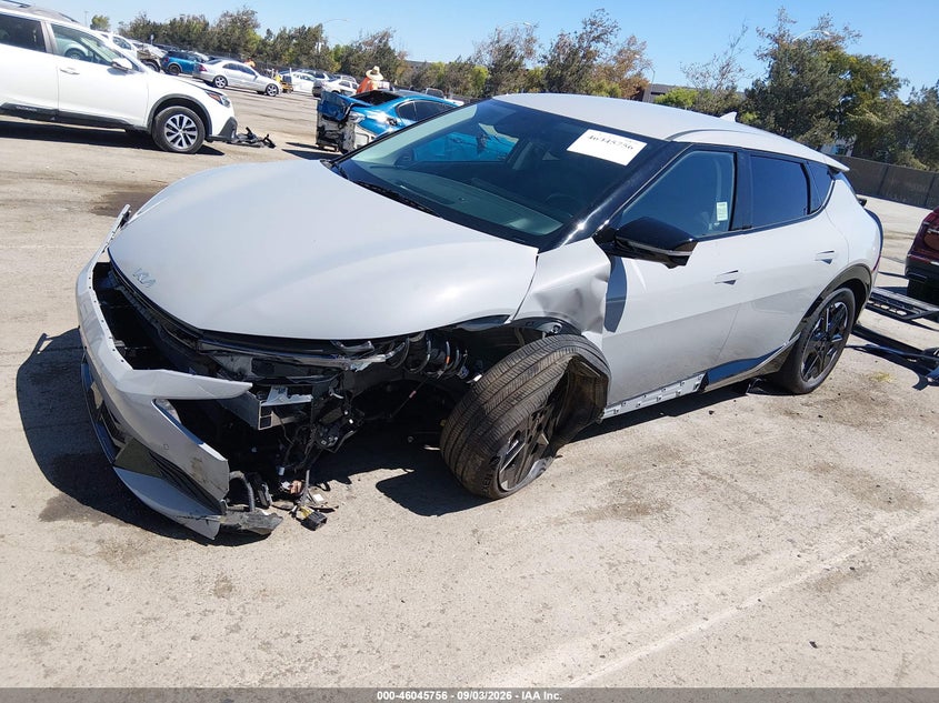 Vin: 5xyc34ja8sg012901, lot: 46545211, kia ev6 wind rwd 20252
