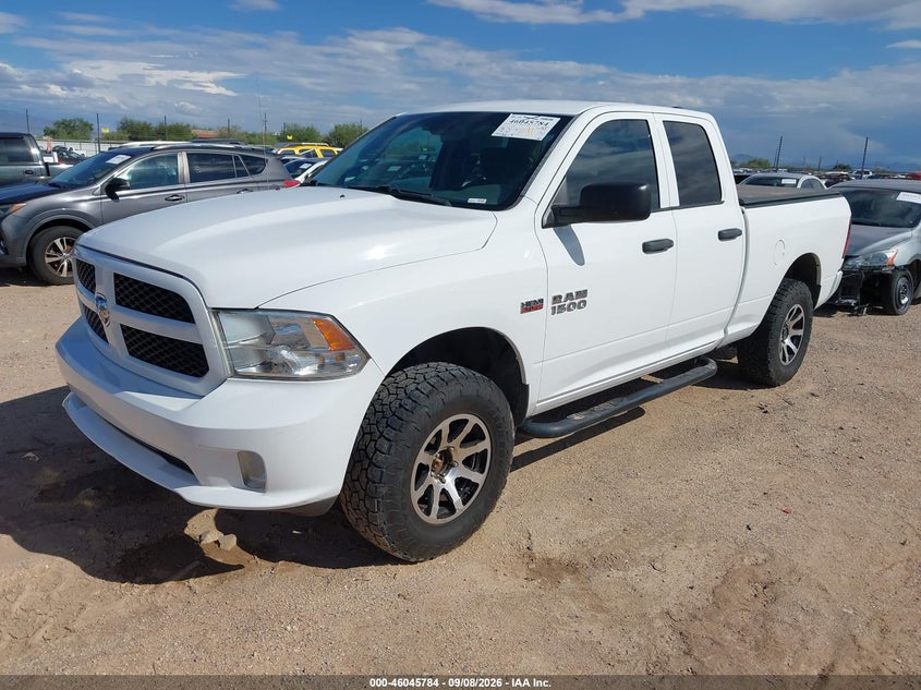 Vin: 1c6rr7ft2gs352798, lot: 46545239, ram 1500 st 20162