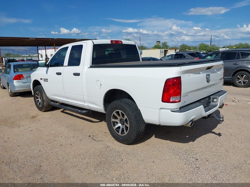 Vin: 1c6rr7ft2gs352798, lot: 46545239, ram 1500 st 20163